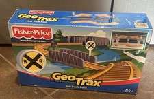 2003 Fisher-Price GeoTrax Rail Track Pack Rail Road System