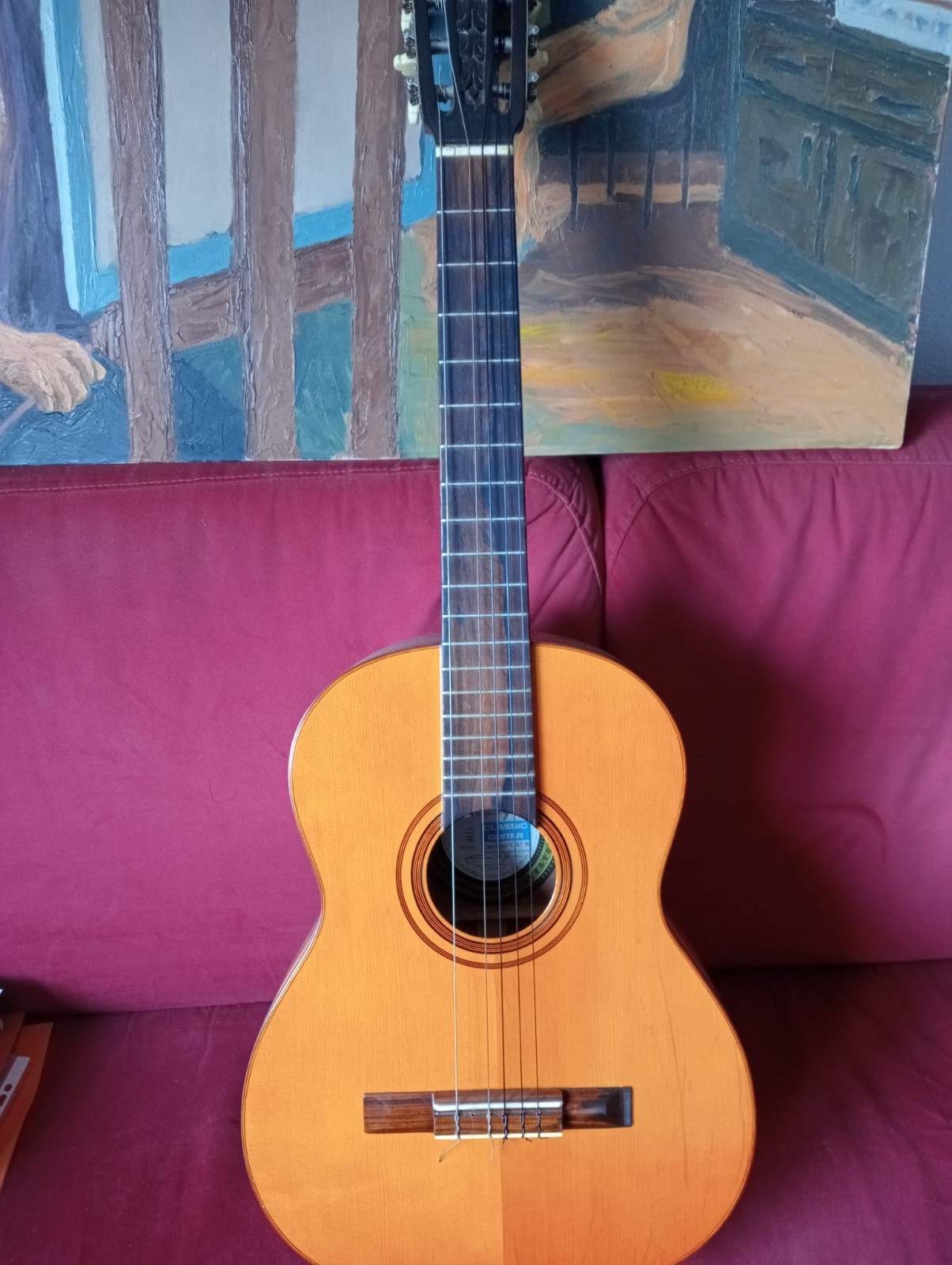 chitarra classica Di Giorgio Estudiantes N 18 Del 1976