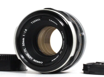 [ Exc+5 ] Canon FL 50mm f/1.8 MF Standard Prime Lens for FL Mount From Japan - Image 1 of 4