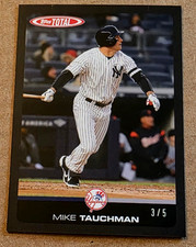 2019 Topps Total #68B Mike Tauchman Black Parallel 3/5 Made - Yankees