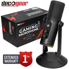 Deco Gear MIC1G PC Microphone for Gaming w/ 1 Year Extended Warranty