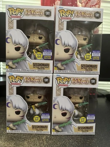 Funko Pop Animation 1301 Inuyasha Sesshomaru SDCC Summer Con