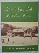Vintage Linville NC Golfplatz unbenutzt Scorekarte