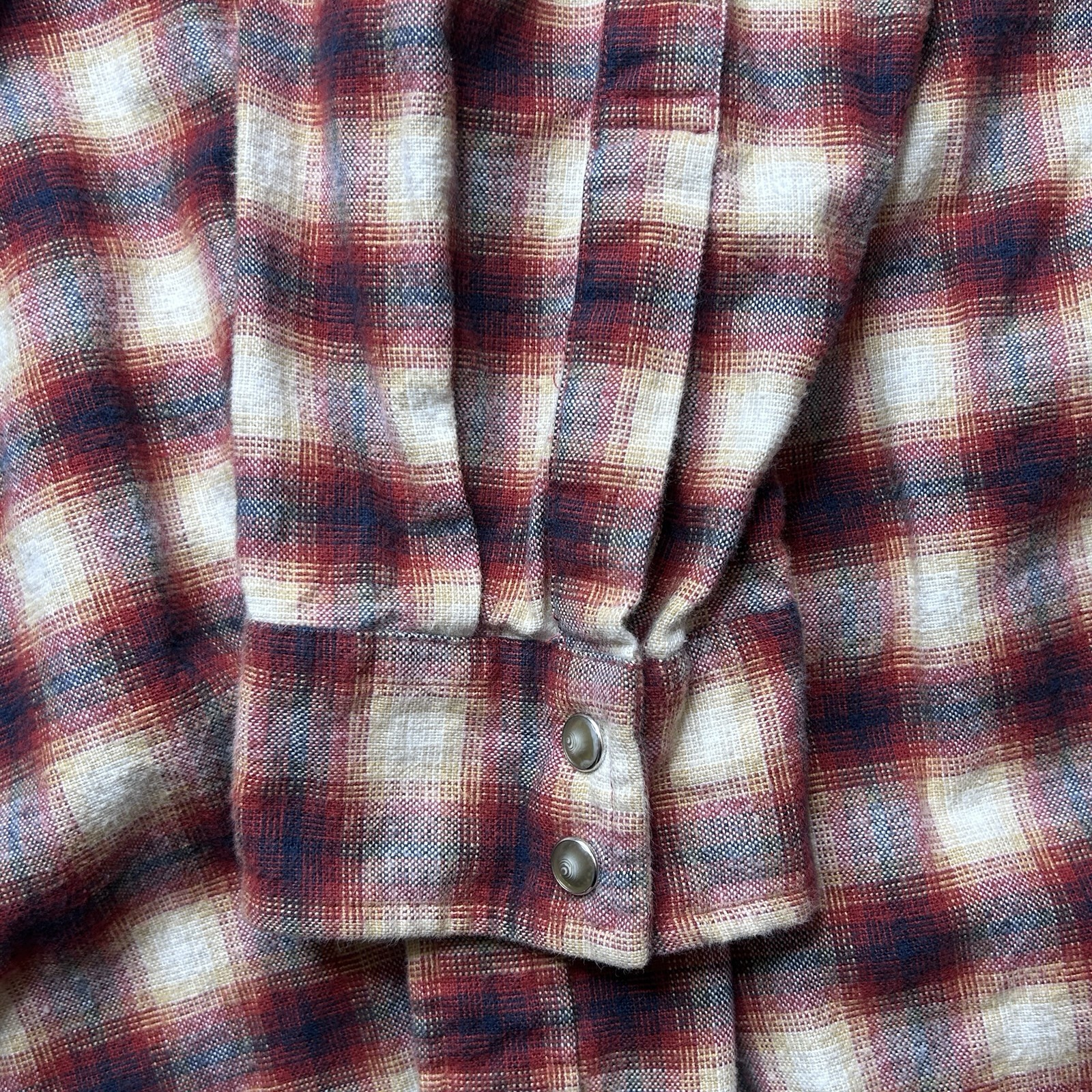 Pendleton Button Up Plaid Pearl Snap Flannel Men'… - image 9