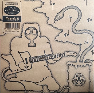 King Gizzard And The Lizard Wizard Flying Microtonal Banana Bio-Vinyl LP
