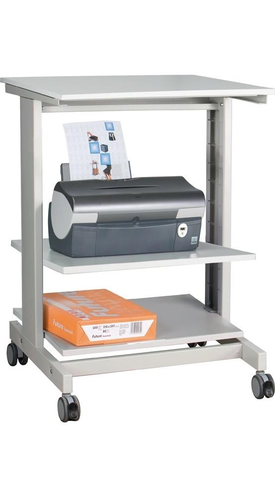 TWINCO PC-Arbeitstisch h670xb600xt500 lichtgrau RAL 7035 53990₽
