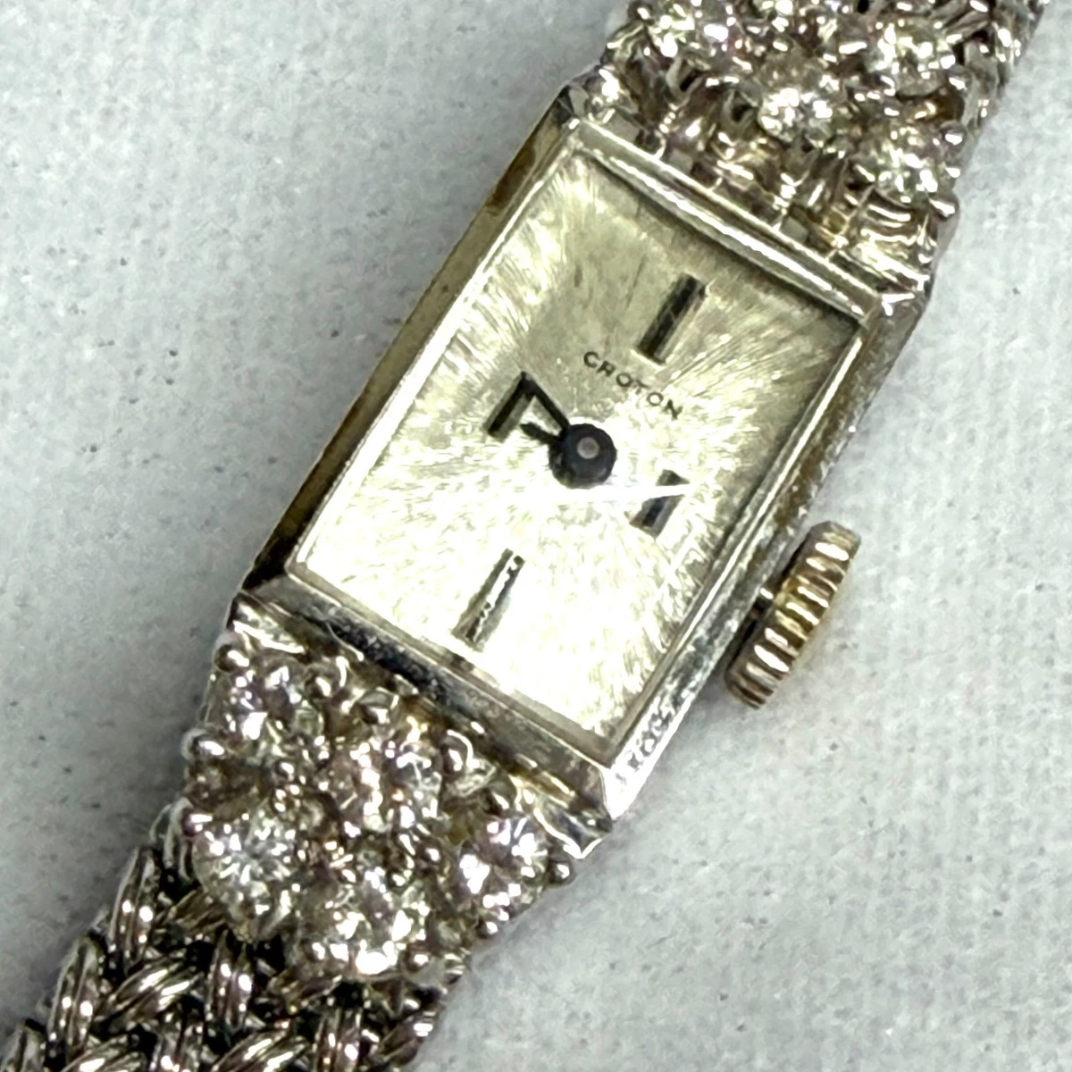 Croton Rectangle Wristwatches for sale | eBay
