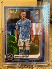 Hannes Wolf (NYCFC) Blue Lava 2025 Topps MLS Chrome