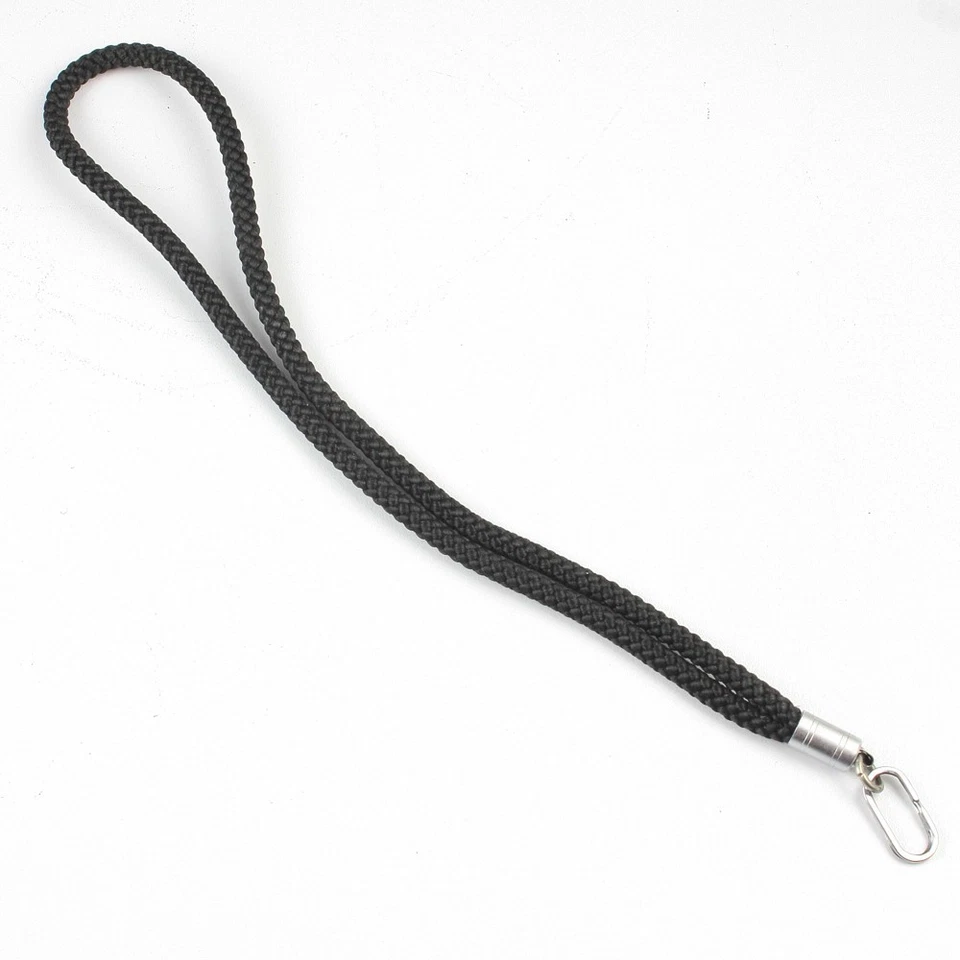 Rollei - Cordón de nailon tejido negro vintage - Correa de muñeca para Rollei XF 35 Foto 2 de 4