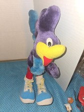 Vintage Road Runner Plush 24K Warner Bros 1993 Looney Tunes Plush