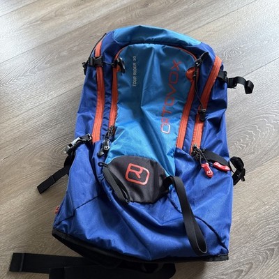 Ortovox Tour Rider 30 Backpack Blue/Orange Backcountry Ski/Snowboard / Cycling
