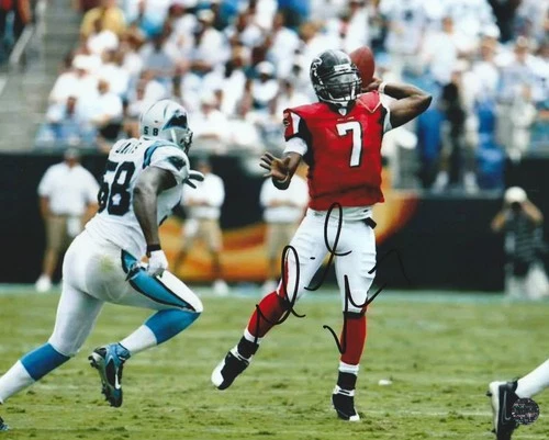 Michael Vick Signed Autographed Atlanta Falcons NFL 8x10 Photo with COA/Hologram