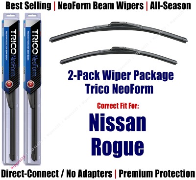 2-Pack Super-Premium NeoForm Wipers fit 2014+ Nissan Rogue - 16260