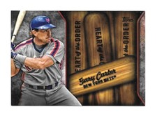 2015 Topps Series 2 GARY CARTER Heart of the Order - NEW YORK METS - #HOR-8