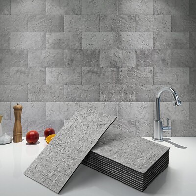 Art3d 102pcs Peel&Stick Wall Tiles, each 3''x6''