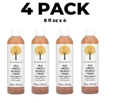 4 PACK, Caleb Treeze Organic Farm, Stops Leg & Foot Cramps, 8 fl oz (237 ml)
