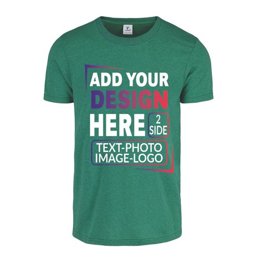 Custom Personalized TShirt Polycotton 50/50 Add Photo Text Custom Made Shirt - Picture 30 of 34
