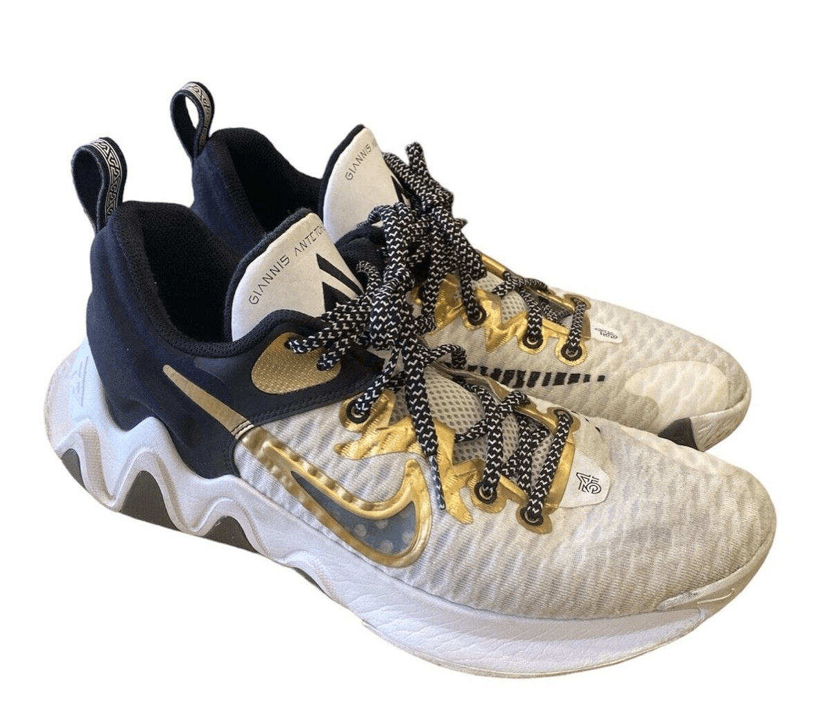 Nike Mens 9 Giannis Immortality Championship Sneaker White  display picture 1