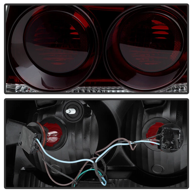 Luces traseras Red Smoke 2009-2010 Dodge Charger SE/SXT/SRT8 luces de freno izquierda+derecha Foto 4 de 4