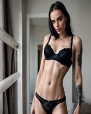 Beautiful Woman Glossy 8x10 Photograph Fine Art Sexy Model Risque Revealing Pic