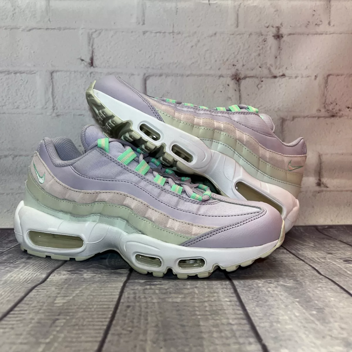 Nike Air Max 95 Easter Pastel Purple Lavender Shoes CZ1642-500 Woman’s Size 7.5