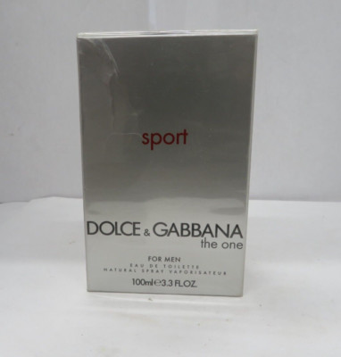 DOLCE & GABBANA SPORT 3.3 oz/100 ml EAU DE TOILETTE SPRAY NIB/SEALED MEN