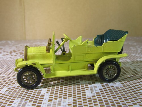 698Z Matchbox Y16 England Spyker 12/16-HP Double Phaeton 1904 Reifen Gekerbt - Bild 5 von 9