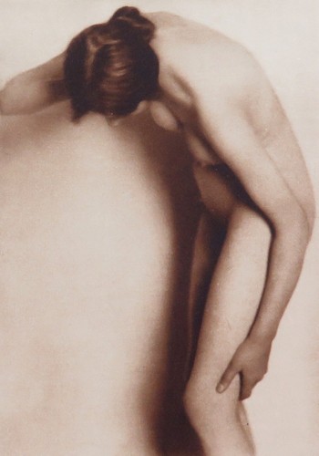 .1926 Female Nude Original Sheet Fed Gravure "Woman Lower Saxony”  Elsa Erdmann - Photo 2/3