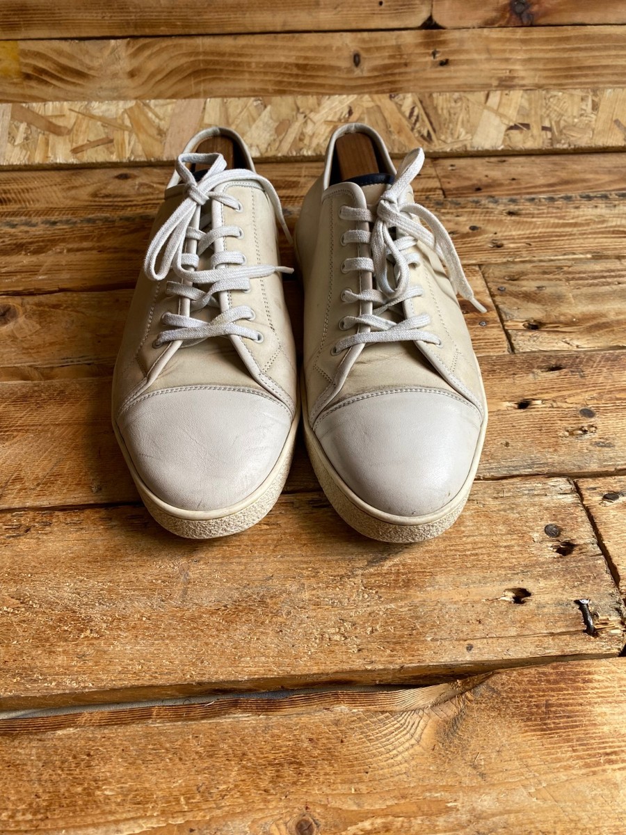 John Lobb levah leather casual shoes US 10/ UK 9E CREAM | eBay