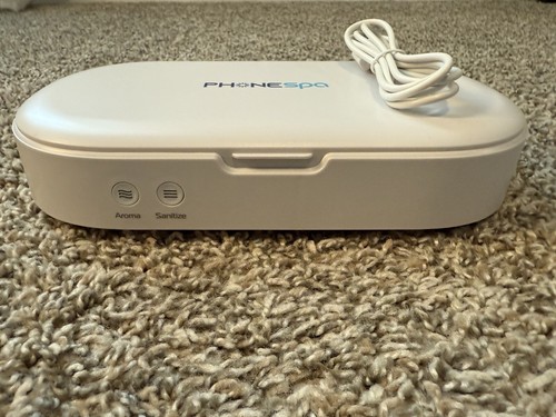 Phonespa Phone & Accessory Sanitizer Portable UV-C Sanitizer w/ Wireless Charger - Picture 2 of 4