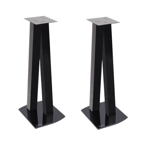 Norstone Walk 72cm High Speaker Stands (Pair) Satin Black FREE Delivery - Picture 2 of 4