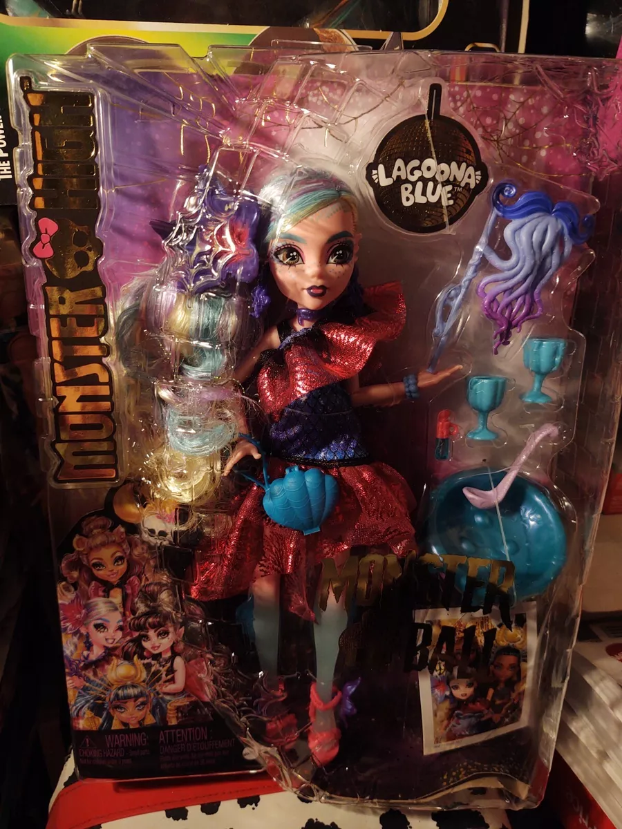 Monster High Draculaura Fashion Doll in Monster Ball Party Dress with  Accessories