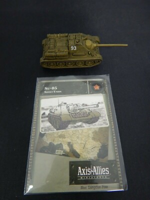 Axis & Allies 1939-1945 SU-85 Soviet Union FREE SHIPPING