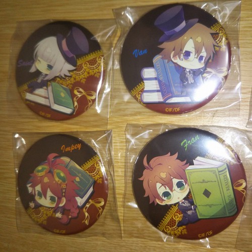A58553 Code : Realize / Can badge x6 Lupin , Fran , Impey , Sisi , Van , Saint - Picture 3 of 4