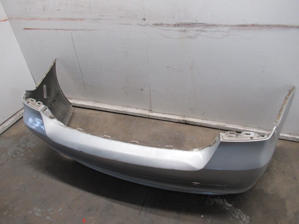 09-11 BMW E90 328i 3 SERIES REAR BUMPER COVER SILVER OEM - Image 2 of 4