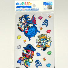 Halloween Sonic the Hedgehog special applique sticker set Official SEGA brand