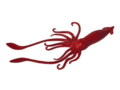 Deep Sea Creature 1968 MPC plastic Monster Toy Figure Marx Giant Squid Krakken