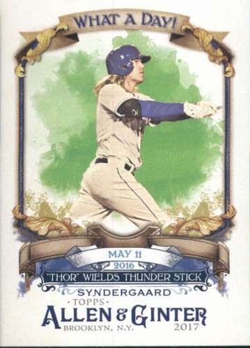 2017 Allen and Ginter - What a Day Inserts - Singles - You Pick - Bild 40 von 67