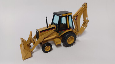 CATERPILLAR-CAT 416B Baggerlader Hammer - NZG - 1:50 - neuwertig -WSI-CONRAD-IMC