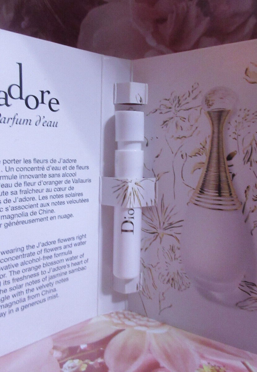 新品未使用 Dior j'adore Parfum d'eau 100ml DIOR J'ADORE Parfum D'Eau de PARFUM EDP 0.04oz/ 1.2mL Trial Spray