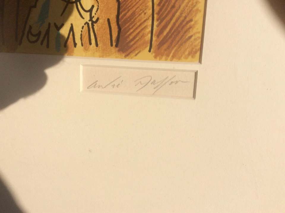 Pareja Alchimique de Je Reve Portafolio - Artista Andre Masson - 38/1215 Foto 3 de 4