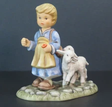 Vintage O Come All Ye Faithful 1997 Goebel Berta Hummel Figure ~ Missing Staff