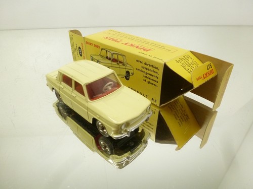 DINKY TOYS 517 RENAULT R8 - YELLOW 1:43 - GOOD CONDITION IN BOX - 65 - Imagen 11 de 11