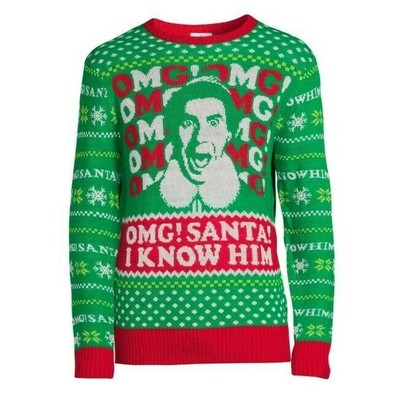 buddy the elf ugly christmas sweater