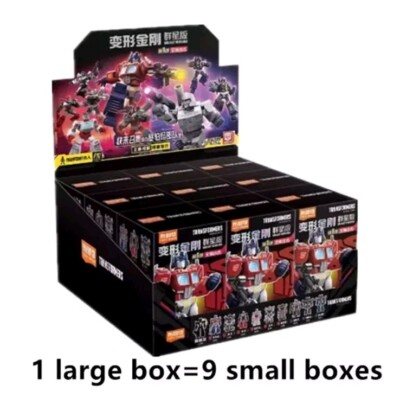 Transformers Galaxy Vol 1 Full Set Retail Sealed 9 Blind Buy Boxen Blokees Kits