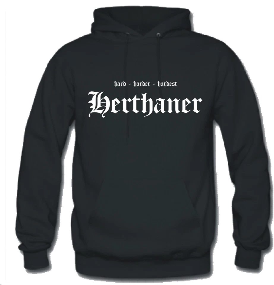 MARKENLOS Kapuzensweat Hoodie Ultras Berlin Trikot Kapuzenpullover Trikot für Hertha Fans