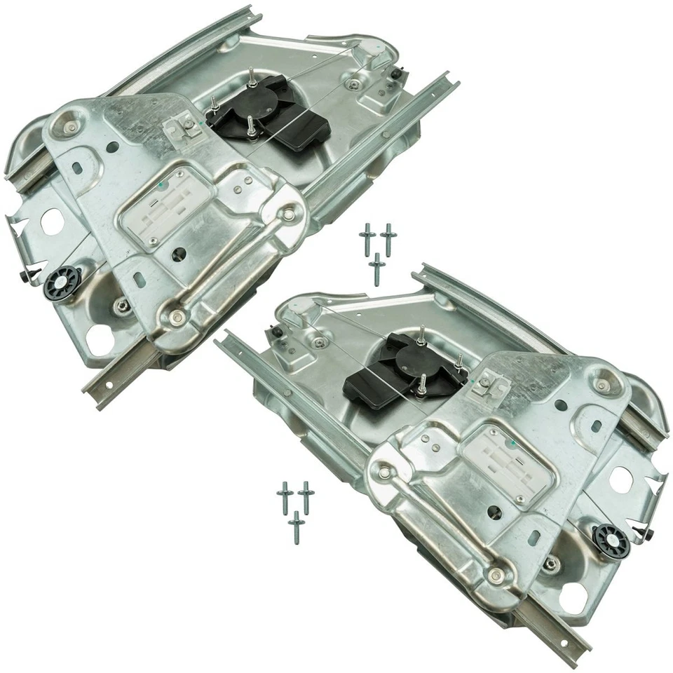 Par de reguladores de ventana eléctrica de cuarto trasero de vidrio Dorman para Chrysler Sebring Foto 2 de 4