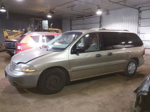 Passenger Quarter Glass Rear Thru 1/23/01 Fits 99-01 WINDSTAR 2035702
