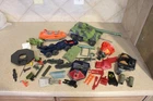 Group of GI Joes Vehicles and Parts All Items Original