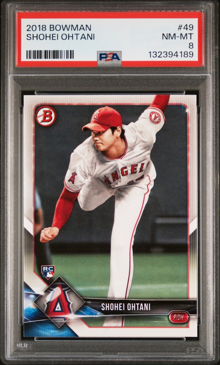 2018 BOWMAN #49 SHOHEI OHTANI ROOKIE RC PSA 8 | eBay